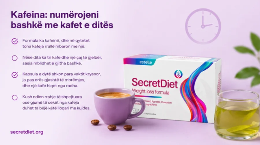 SecretDiet — две седмици прием от една кутия