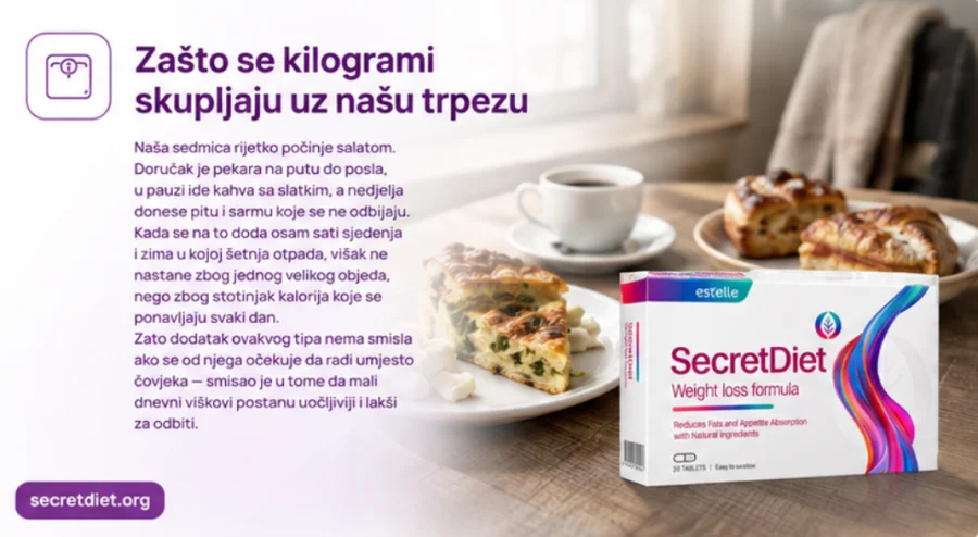 SecretDiet — капсули до кафето и закуската на крак