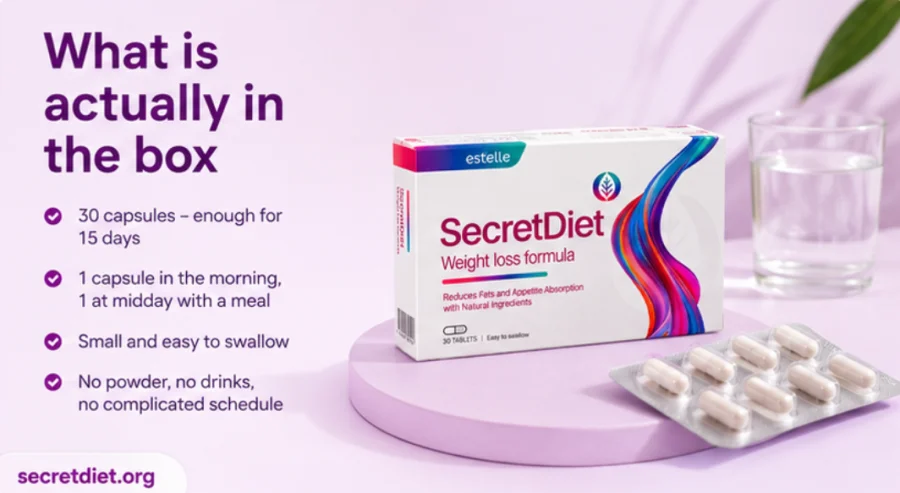 SecretDiet — капсули до кафето и закуската на крак
