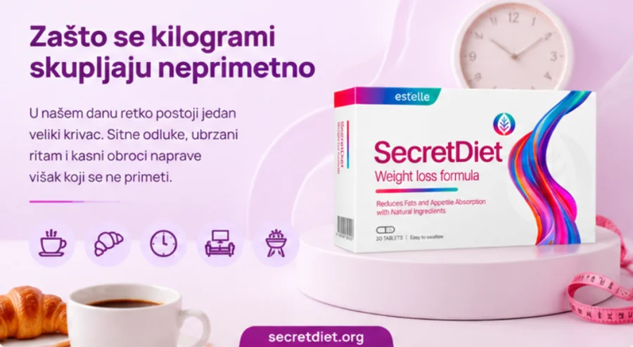 SecretDiet — капсули до кафето и закуската на крак