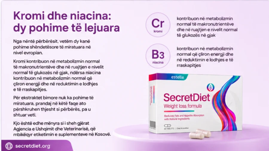 SecretDiet — за кого са предвидени капсулите