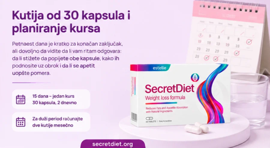 SecretDiet — за кого са предвидени капсулите